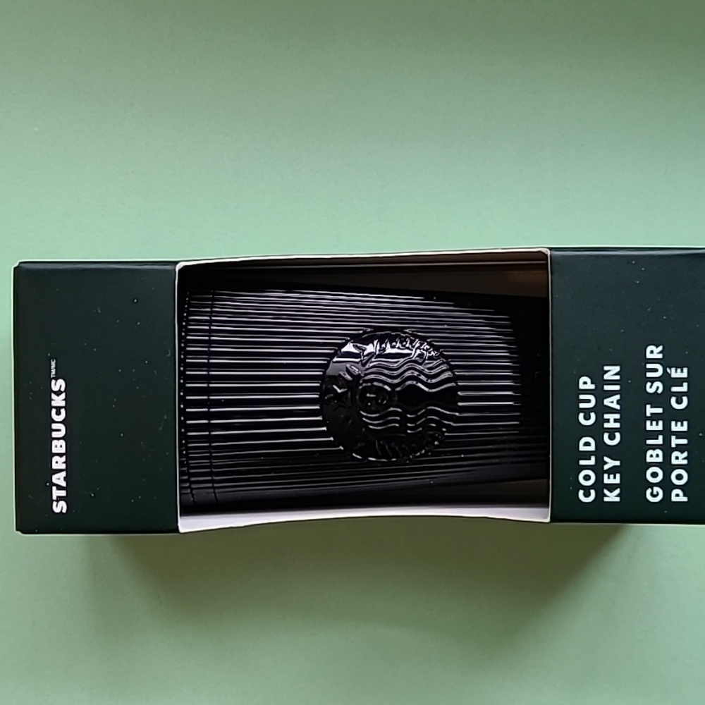 Starbucks cold cup keychain
